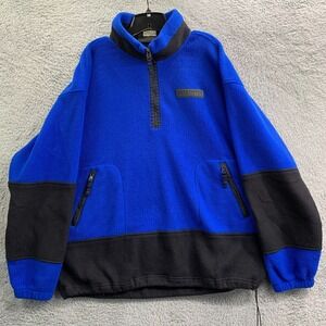 Obermeyer Sweater Mens Size XL Pullover Sweatshirt Extra Large Blue